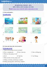 Đề thi học kì 2 Tiếng Anh 5 Global Success - Đề số 4